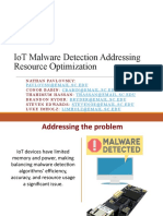 IoT Malware Detection Pavlovsky