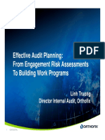 Effective Audit Planning From Risk Assessments to Work Programs