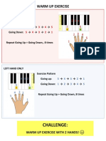 WARM UP EXERCISE Beginners