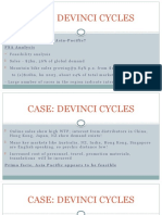 Case: Devinci Cycles: Why Foray Into The Asia-Pacific? FSA Analysis