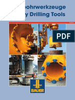 Rotary Drilling Tools Drehbohrwerkzeuge