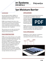 Polysurlyn Vapour Moisture Barrier