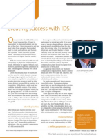 Creating Success with IDS