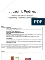 Project 1: Protinex: Market Opportunity Analysis Segmenting, Positioning and Branding