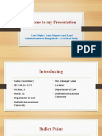 Land Law, Presentation Slide