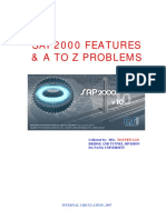 Sap2000 Featuters and Ato z Problems Book