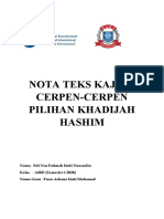 Portfolio Nota Cerpen Official