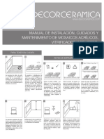 Manual Mosaicos Vitrificados