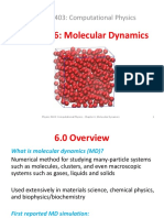 Molecular Dynamics