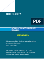 Unit 5: Rheology