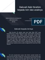 Dakwah Nabi Ibrahim Kepada Istri Dan Anaknya