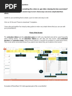 Tutorial in Creating Countdown Timers Through Powerpoint