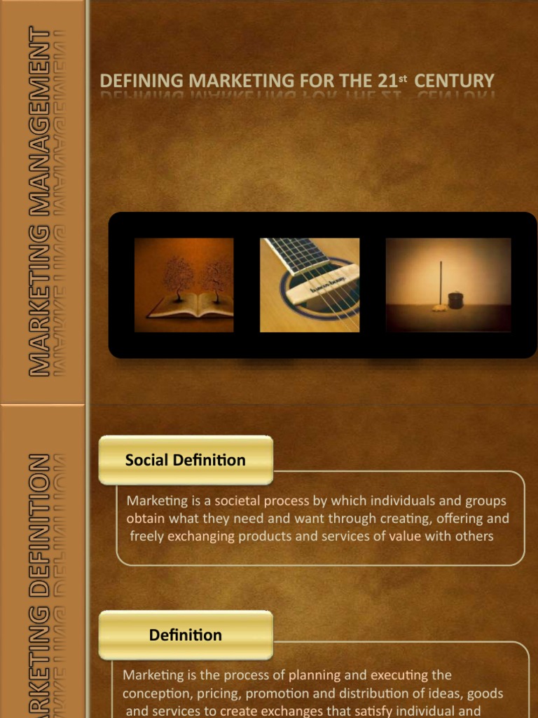 Chapter1 Marketing Management Pdf Demand Marketing