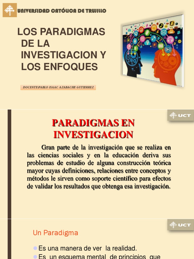 Paradigmas de la Investigación Científica | PDF | Paradigma | Teoría
