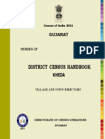 Census Handbook for Kheda District, Gujarat