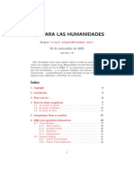 Latex para Las Humanidades (Latex Human Ida Des) - Luis SanJuán (Átopos)