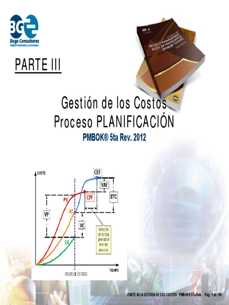 Guia de Gestion de Costos PMBOK 2012 | PDF | Presupuesto | Economias