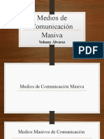 Presentación Medios Masivos de Comunicación