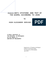 2006_Augustine's citations and text of the Gospel according to John