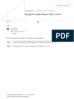Signaling Pathways Regulate Proliferation and Apoptosis in Oral Cancer