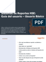 Guia de Usuario HSE Reporting System - v1 - (Spanish)