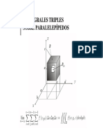 Integrales Triples y Aplicaciones