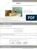 Examples:: Example N1. You Are On A Boat, Which Is Bobbing Up and Down. The Boat's Vertical Displacement y Is Given by