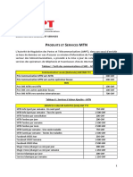 Produits Et Services MTN Avril 2017