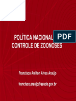 Política Nacional de CCZ - Francisco Anilton