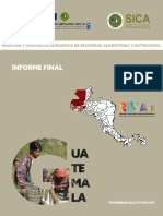 Guatemala (2019) - Medicion y Analisis de Resiliencia en Seguridad Alimentaria y Nutricional en Guatemala. Informe Final