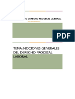 Guia Nociones Generales Del Derecho Procesal Laboral - Erika Rodriguez