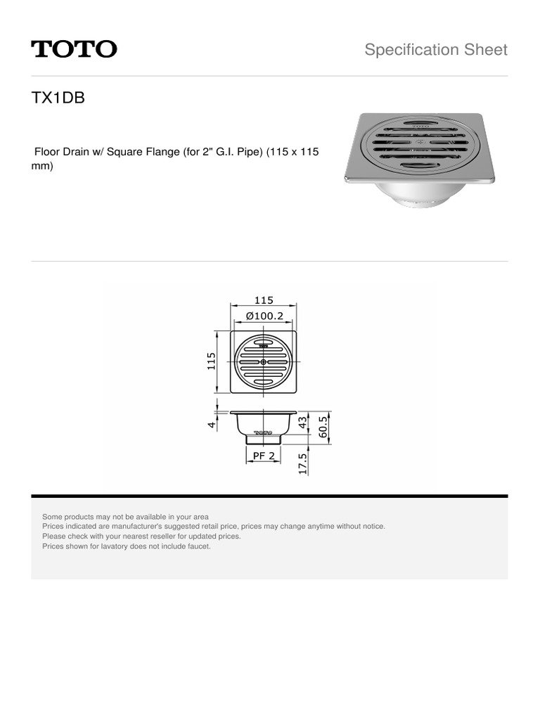 Floor Drain | PDF