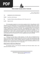 Download Wis Legislative Council Memo on Act 10 032811 by Isthmus Publishing Company SN51740706 doc pdf