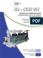 CKR SH - CKB SH - Profroid Compressor Pack System TECHNICAL FEATURES