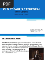 OLD ST PAUL'S CATHEDRAL Presentation