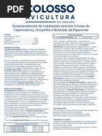Bula do Colosso Pulverização 25ml | PDF