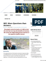 MIC More Questions Than Answers - Mauritius Times