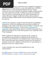 PDCA e PDSA