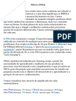 PDCA e PDSA