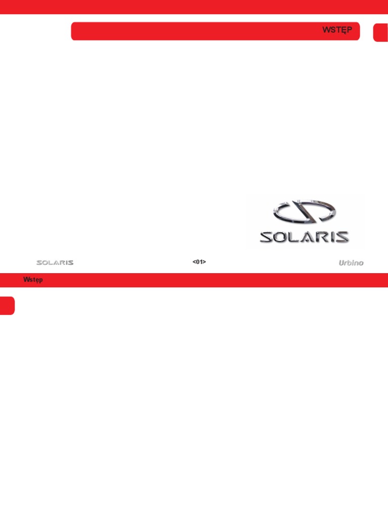 Solaris Urbino 12 Deska Rozdzielcza Opis