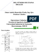 Oabenpra - Cálculo de Las Etapas Ideales