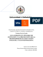 Los animales en peligro de extinción y la biodiversidad autor Universidad de Valladolid