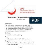 Seminario de Investigación I: Trabajo Final