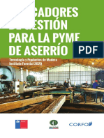 Indicadores de Gestión para La Pyme de Aserrío