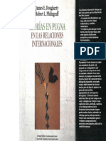 Semana 1 Dougherty, J. Pfaltzgraff, R. (1993) - Teorías en Pugna en Las Relaciones Internacionales (Leer Capitulo 2)