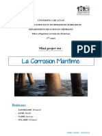 Corrosion Marine Page de Garde