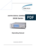 AEROFLEX 2030 Series Performance Test PN 46891-976