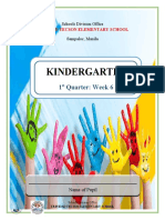 Worksheet For Kinder - q1w6