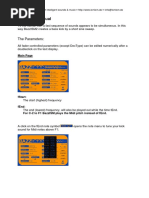 Bazzism2 Manual: The Parameters