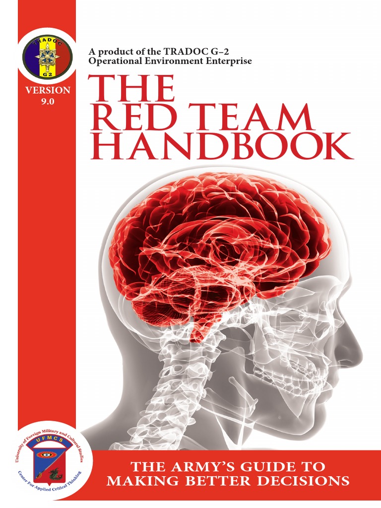 Red Team Handbook 9.0 Edited 2019 PDF Mental Processes